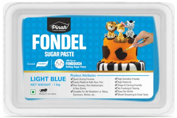 Pinak fondel light blue