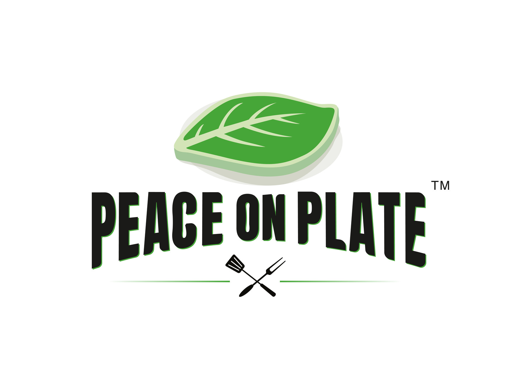 Peace on plate