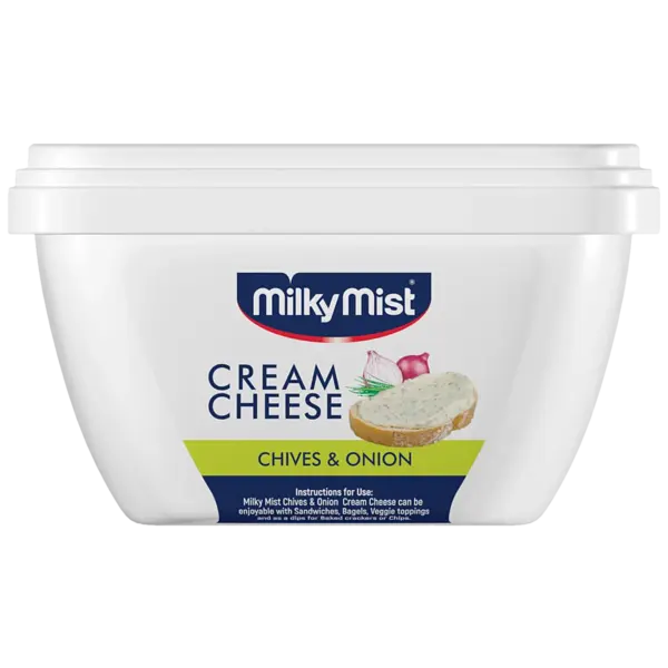 Milkymist Cream Cheese Onion & Chives 200gm 