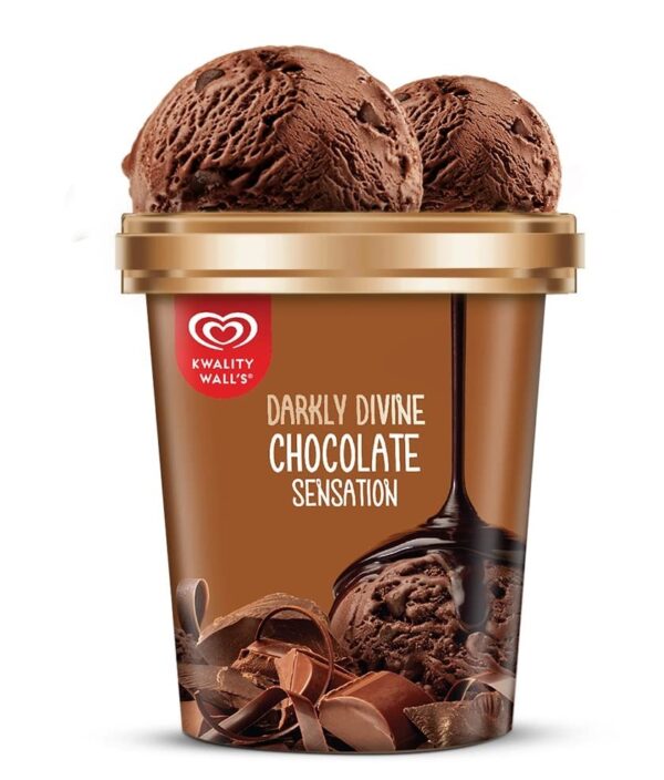 Kwality Walls Divine Chocolate (2*700ml)