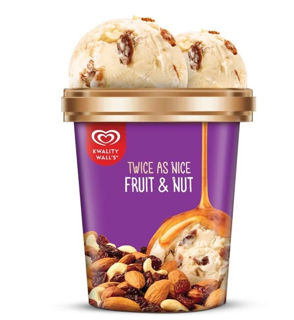 Kwality Walls Fruit & Nut (2*700ml)