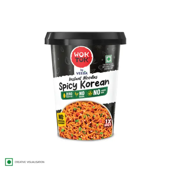 Veeba Instant Noodeles Spicy Korean 92.5g