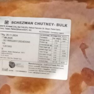 A3f Schezwan Chutney 1 kg
