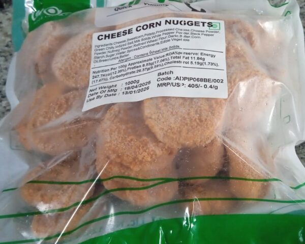 Zippy Cheese Corn Nuggets 1 Kg