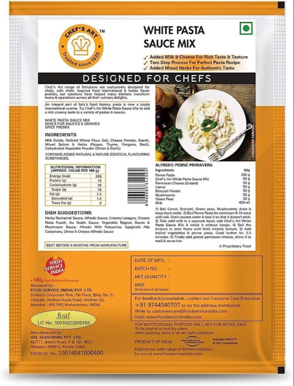 VKL White Pasta Sauce