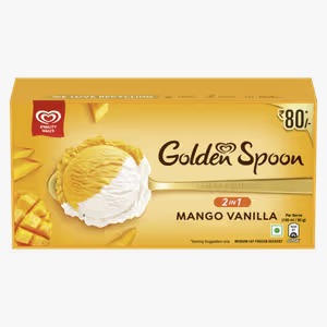 Kwality Walls Golden Spoon  Mango Vanilla 700 ml