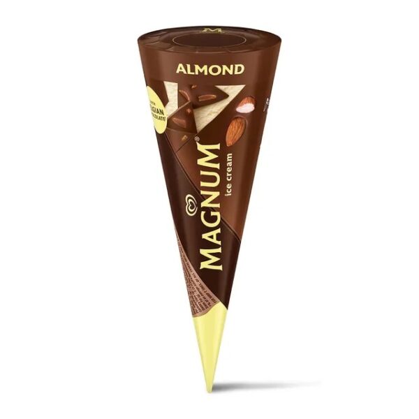 Kwality Walls Magnum Almond Cone