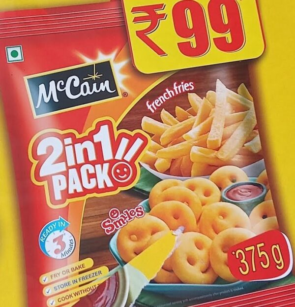 Mccain  French Fries Smilies 375 g