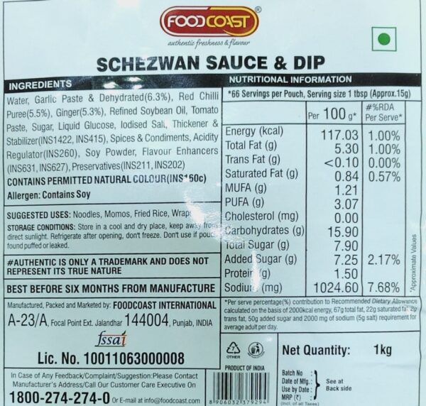 Food Coast Schezwan Sauce